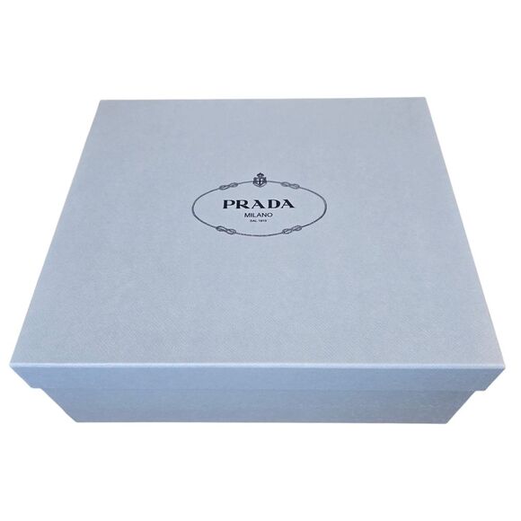 Authentic PRADA Empty Light Blue Box w Tissue Paper & Dustbags 13.75"x12"x5.25" - Picture 1 of 15